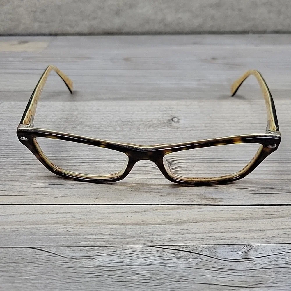 Ray-Ban‎ RB5256 5057 Eyeglasses Brown Tortoise Frames Only 52-16-135mm